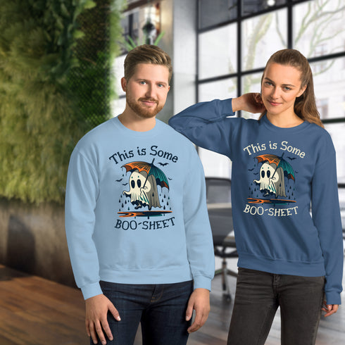 This is Some Boo Sheet Sweatshirt-Unisex